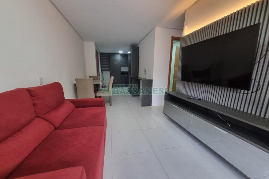 Apto Mobiliado com 68m², 2 dormitórios, 1 vaga, no bairro Nossa Senhora da Saúde em Caxias do Sul para Alugar