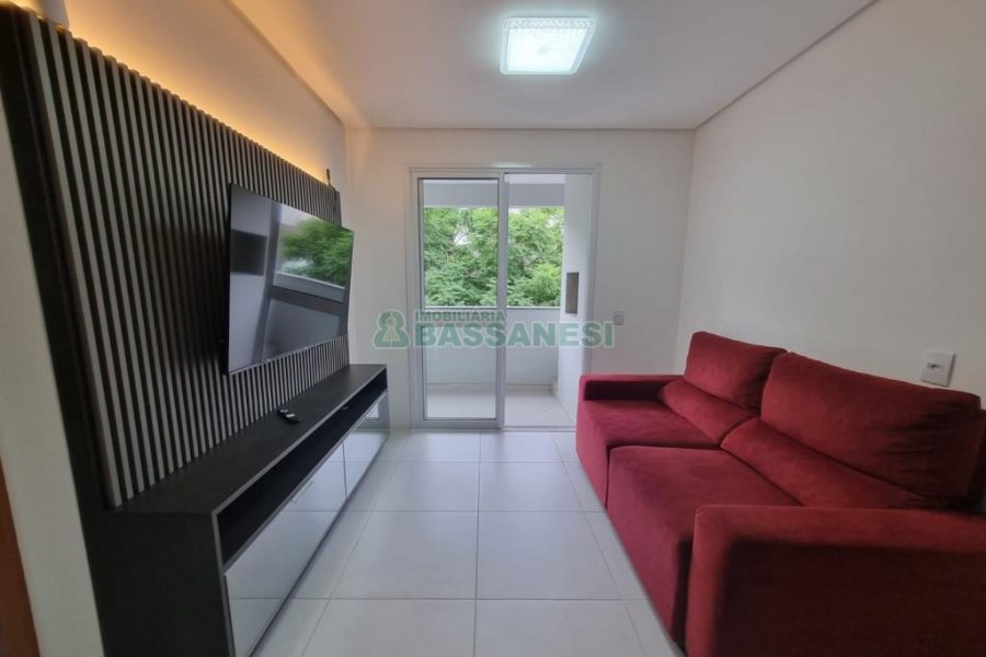 Apto Mobiliado com 68m², 2 dormitórios, 1 vaga, no bairro Nossa Senhora da Saúde em Caxias do Sul para Alugar