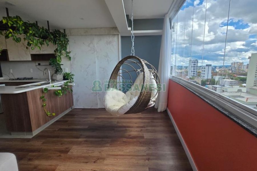 Apartamento com 49m², 1 dormitório, 1 vaga, no bairro Lourdes em Caxias do Sul para Alugar ou Comprar