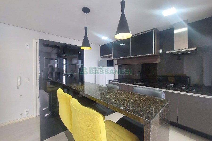 Apto Mobiliado com 58m², 1 dormitório, 1 vaga, no bairro Villagio Iguatemi em Caxias do Sul para Alugar