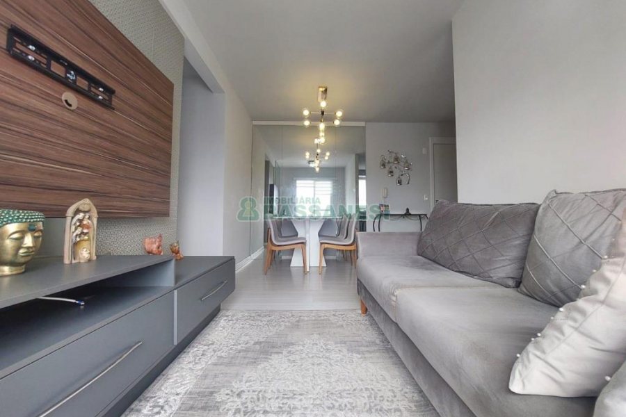 Apto Mobiliado com 60m², 2 dormitórios, 1 vaga, no bairro São Pelegrino em Caxias do Sul para Alugar