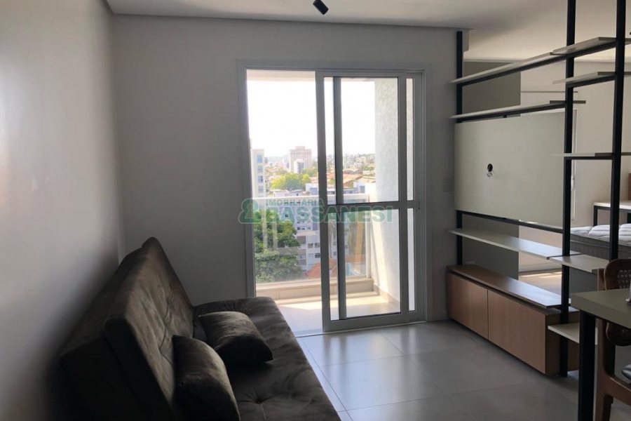 Apto Mobiliado com 42m², 1 dormitório, 1 vaga, no bairro Lourdes em Caxias do Sul para Alugar
