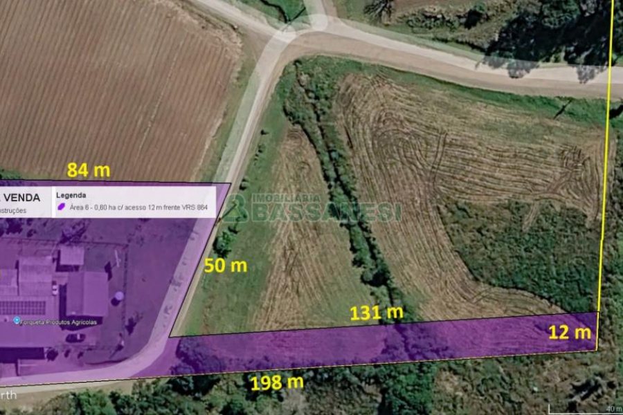 Terreno com 837m², no bairro Forqueta em Caxias do Sul para Comprar