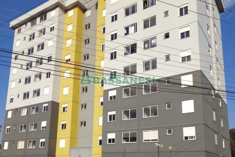 Apartamento com 59m², 2 dormitórios, 1 vaga, no bairro Interlagos em Caxias do Sul para Alugar ou Comprar