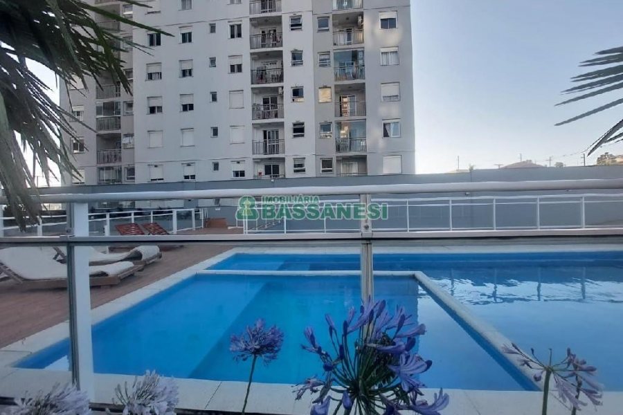 Apto Mobiliado com 55m², 2 dormitórios, 1 vaga, no bairro De Lazzer em Caxias do Sul para Alugar