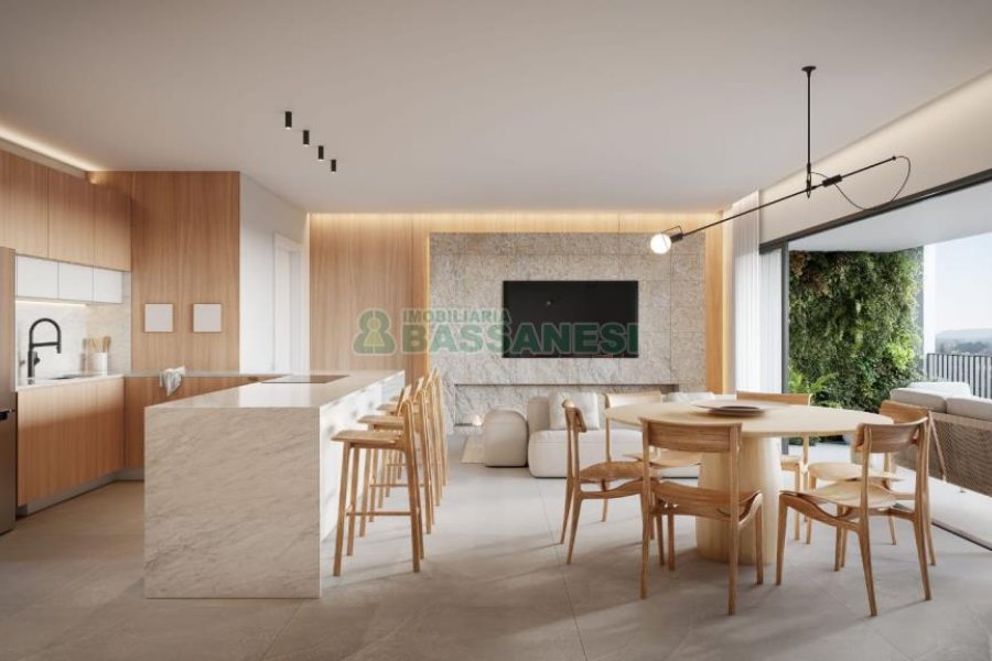 Apartamento com 128m², 3 dormitórios, 2 vagas, no bairro Exposição em Caxias do Sul para Comprar