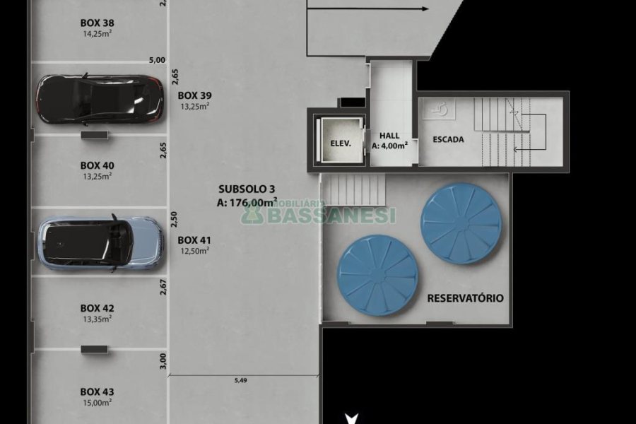 Apartamento com 128m², 3 dormitórios, 2 vagas, no bairro Exposição em Caxias do Sul para Comprar