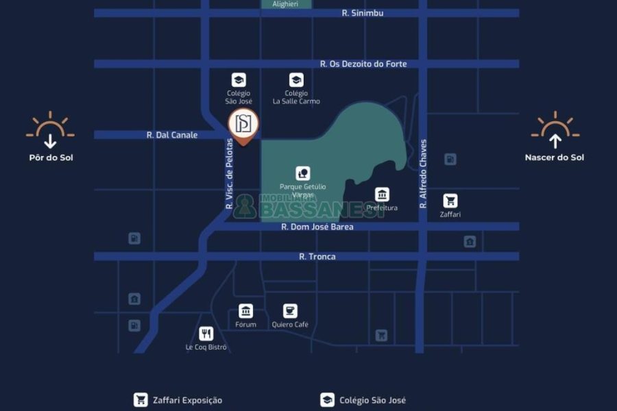 Apartamento com 128m², 3 dormitórios, 2 vagas, no bairro Exposição em Caxias do Sul para Comprar