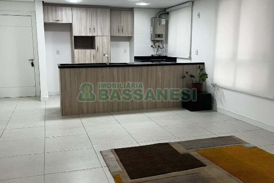 Apto Mobiliado com 54m², 1 dormitório, 1 vaga, no bairro Centro em Caxias do Sul para Alugar