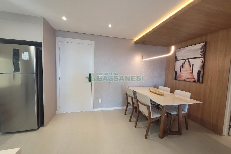 Apto Mobiliado com 110m², 3 dormitórios, 2 vagas, no bairro Petrópolis em Caxias do Sul para Alugar