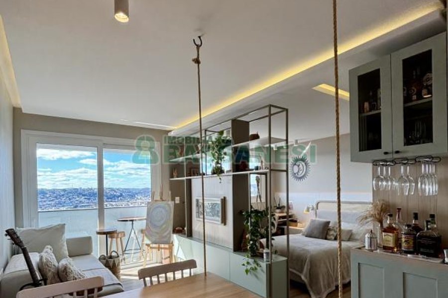 Apartamento com 58m², 1 dormitório, 1 vaga, no bairro Santa Catarina em Caxias do Sul para Comprar