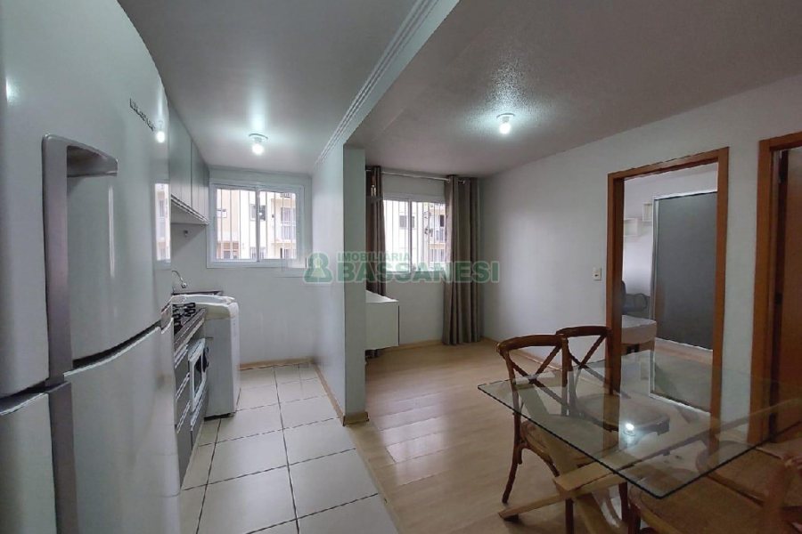 Apto Mobiliado com 70m², 2 dormitórios, 1 vaga, no bairro São Virgílio em Caxias do Sul para Alugar