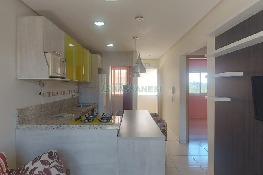 Apto Mobiliado com 52m², 2 dormitórios, 1 vaga, no bairro Esplanada em Caxias do Sul para Alugar