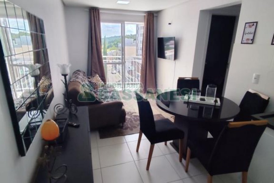 Apartamento com 48m², 2 dormitórios, 1 vaga, no bairro Vinhedos em Caxias do Sul para Alugar ou Comprar