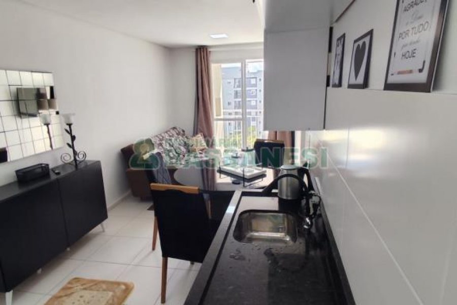 Apartamento com 48m², 2 dormitórios, 1 vaga, no bairro Vinhedos em Caxias do Sul para Alugar ou Comprar