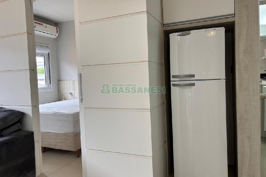 Apto Mobiliado com 52m², 1 dormitório, 1 vaga, no bairro Centro em Caxias do Sul para Alugar
