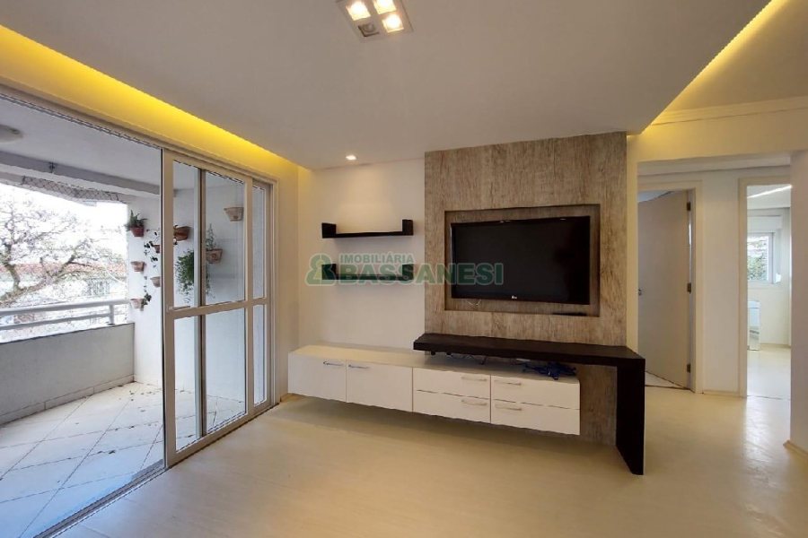 Apto Mobiliado com 113m², 2 dormitórios, 2 vagas, no bairro Rio Branco em Caxias do Sul para Alugar