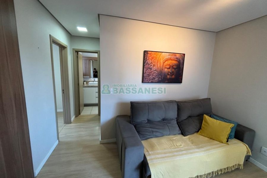 Apartamento com 56m², 2 dormitórios, 1 vaga, no bairro Jardim América em Caxias do Sul para Alugar