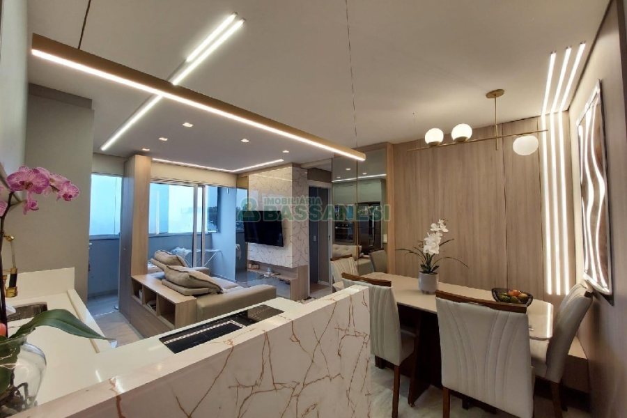 Apartamento com 51m², 2 dormitórios, 1 vaga, no bairro Nossa Senhora do Rosário em Caxias do Sul para Comprar