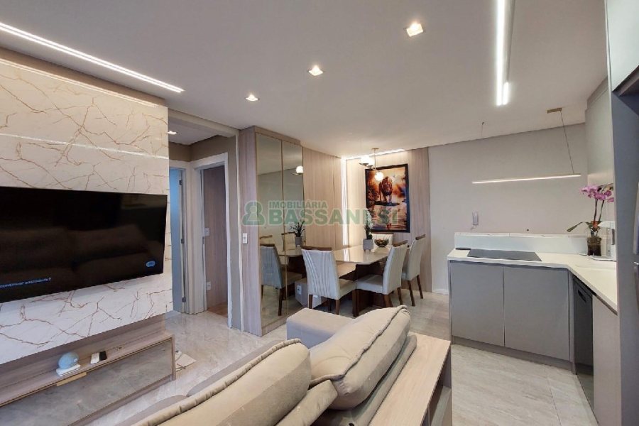 Apartamento com 51m², 2 dormitórios, 1 vaga, no bairro Nossa Senhora do Rosário em Caxias do Sul para Comprar