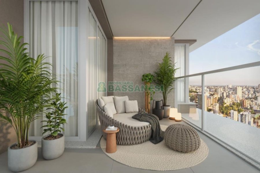 Apartamento com 178m², 3 dormitórios, 2 vagas, no bairro Lourdes em Caxias do Sul para Comprar