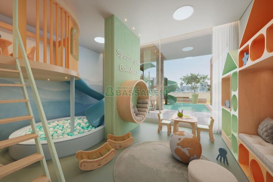 Apartamento com 178m², 3 dormitórios, 2 vagas, no bairro Lourdes em Caxias do Sul para Comprar