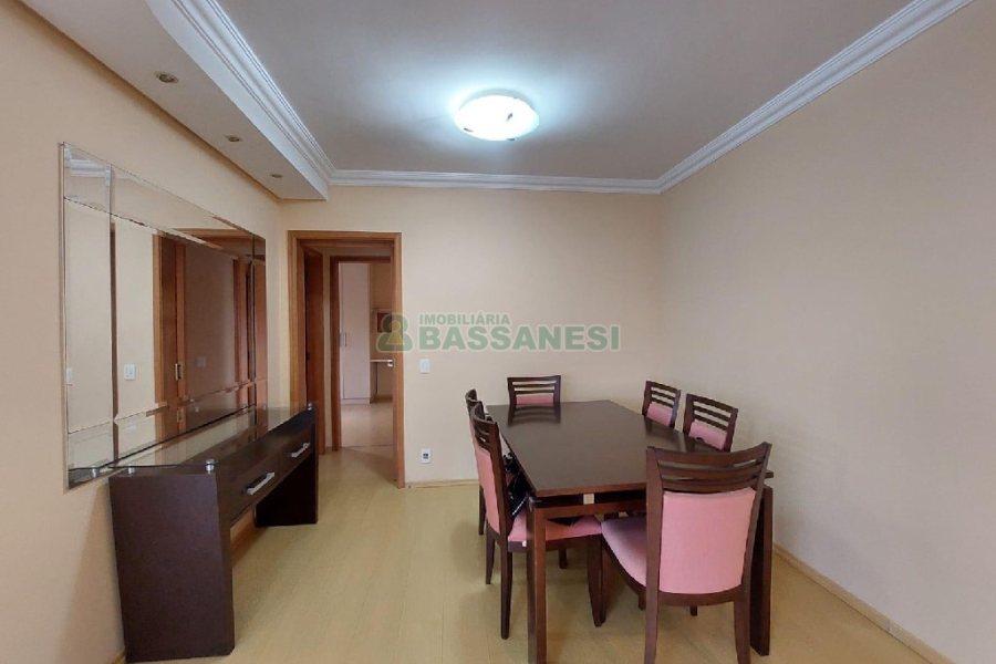 Apartamento com 115m², 3 dormitórios, 2 vagas, no bairro Jardim América em Caxias do Sul para Alugar ou Comprar