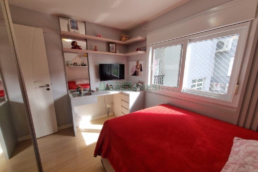 Apto Mobiliado com 97m², 3 dormitórios, 2 vagas, no bairro Villagio Iguatemi em Caxias do Sul para Alugar