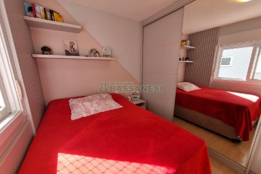 Apto Mobiliado com 97m², 3 dormitórios, 2 vagas, no bairro Villagio Iguatemi em Caxias do Sul para Alugar