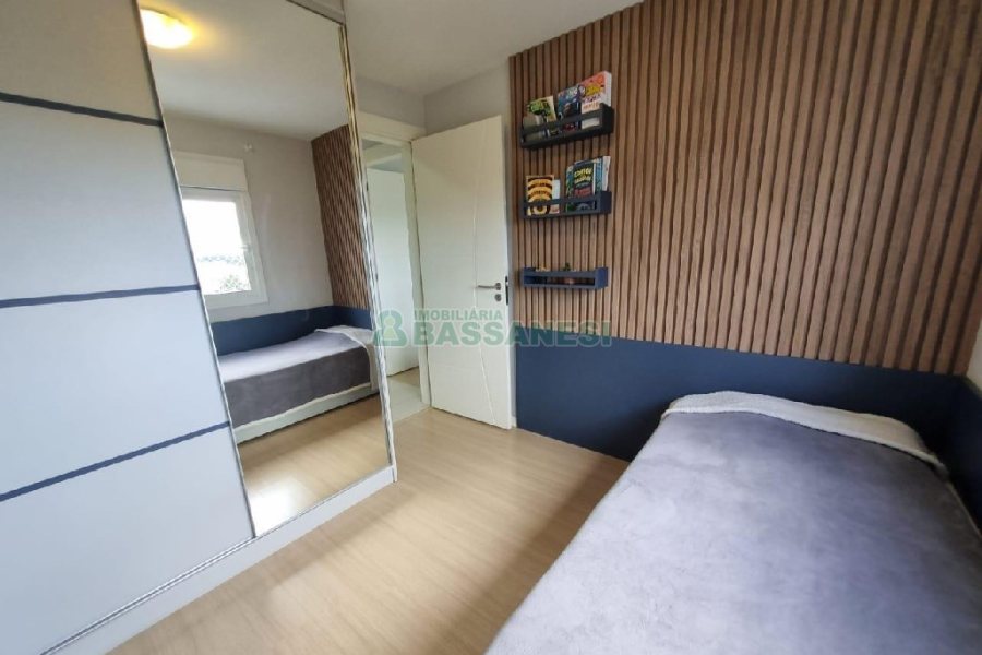 Apto Mobiliado com 97m², 3 dormitórios, 2 vagas, no bairro Villagio Iguatemi em Caxias do Sul para Alugar