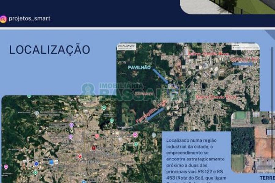 Pavilhão com 4350m², no bairro Samuara em Caxias do Sul para Alugar