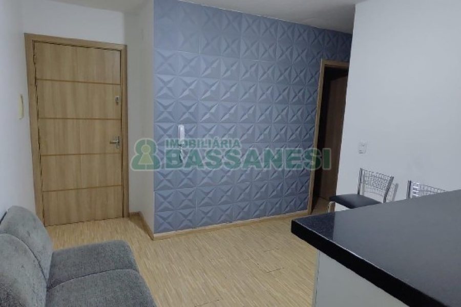 Apartamento com 54m², 2 dormitórios, 1 vaga, no bairro Santa Catarina em Caxias do Sul para Alugar