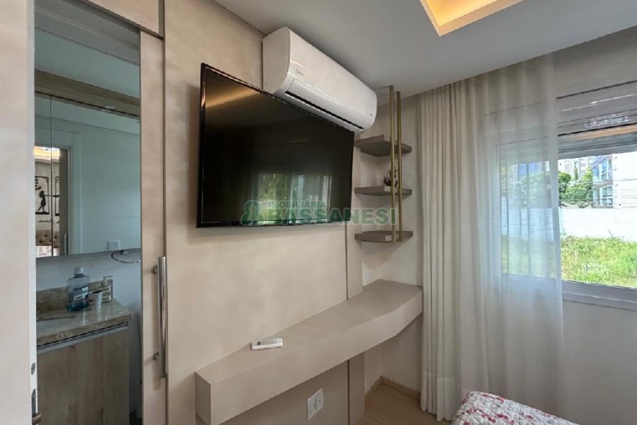 Apto Mobiliado com 98m², 3 dormitórios, 2 vagas, no bairro Vila Verde em Caxias do Sul para Alugar