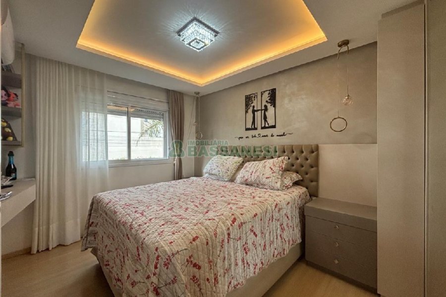 Apto Mobiliado com 98m², 3 dormitórios, 2 vagas, no bairro Vila Verde em Caxias do Sul para Alugar