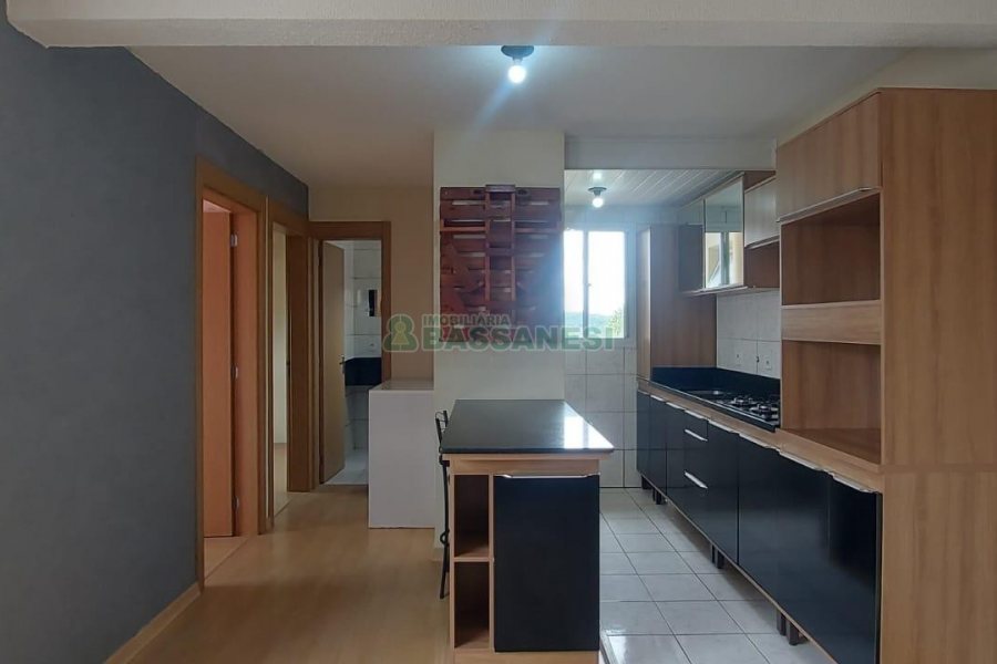 Apartamento com 44m², 2 dormitórios, 1 vaga, no bairro Nossa Senhora das Graças em Caxias do Sul para Alugar