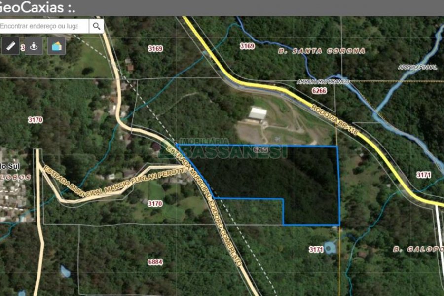 Terreno, no bairro Galópolis em Caxias do Sul para Comprar