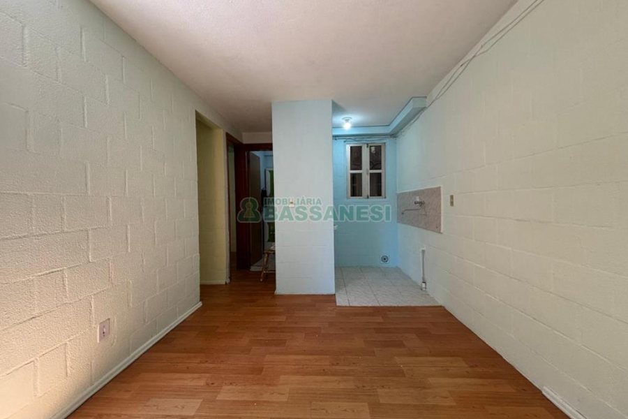 Apartamento com 62m², 2 dormitórios, 1 vaga, no bairro Desvio Rizzo em Caxias do Sul para Alugar