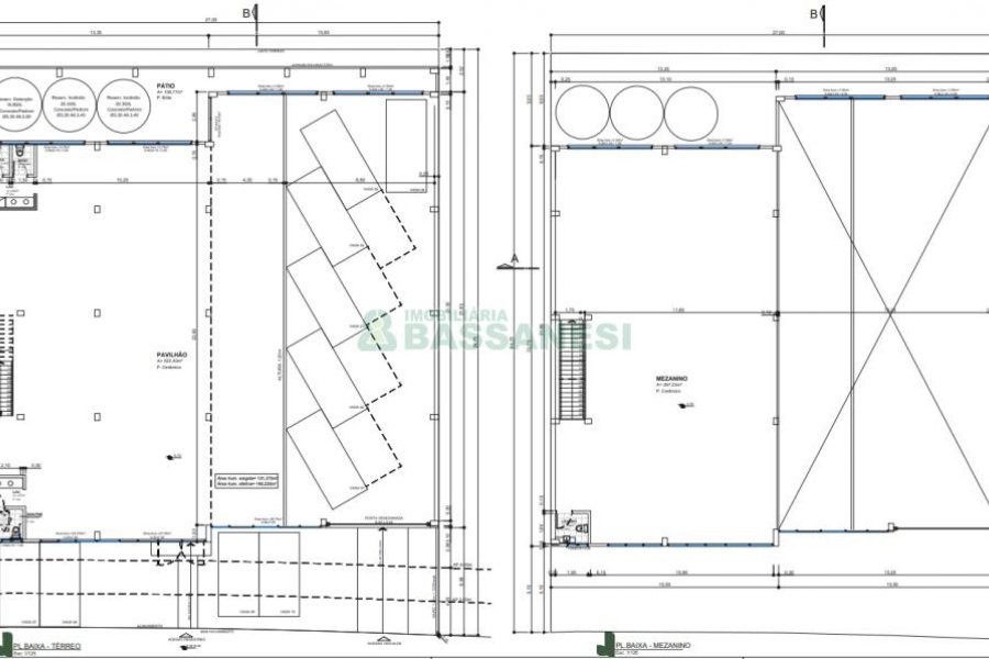 Pavilhão com 990m², no bairro Jardim América em Caxias do Sul para Alugar