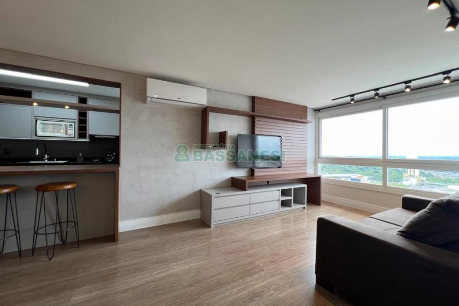 Apto Mobiliado com 88m², 2 dormitórios, 1 vaga, no bairro Villagio Iguatemi em Caxias do Sul para Alugar