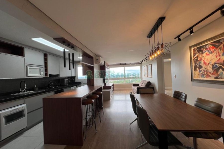 Apto Mobiliado com 88m², 2 dormitórios, 1 vaga, no bairro Villagio Iguatemi em Caxias do Sul para Alugar