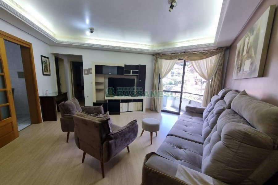 Apto Mobiliado com 74m², 2 dormitórios, 1 vaga, no bairro Cristo Redentor em Caxias do Sul para Alugar