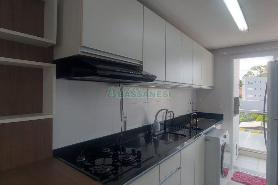 Apartamento com 60m², 2 dormitórios, 1 vaga, no bairro Bela Vista em Caxias do Sul para Alugar