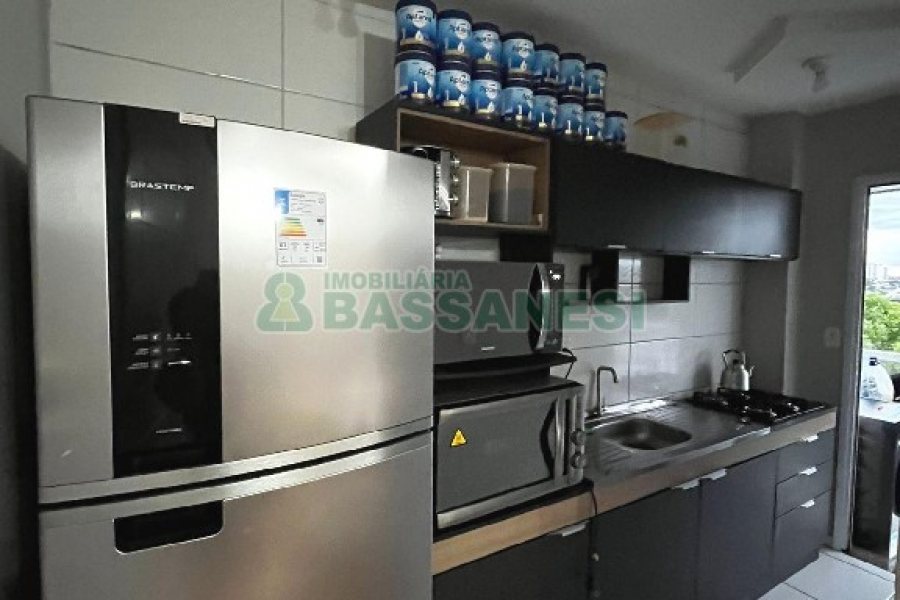 Apartamento com 58m², 2 dormitórios, 2 vagas, no bairro São Luiz em Caxias do Sul para Alugar