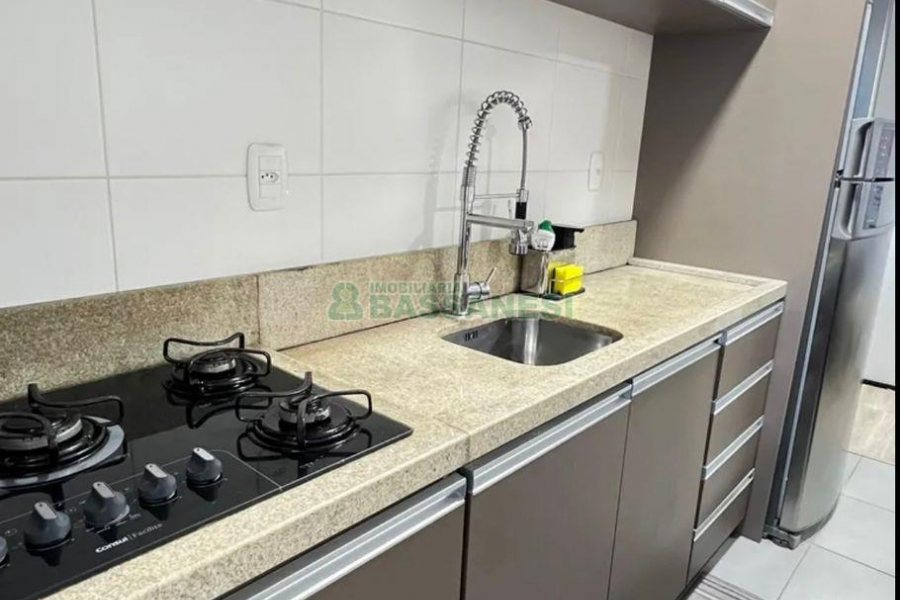 Apartamento com 58m², 2 dormitórios, 1 vaga, no bairro Panazzolo em Caxias do Sul para Alugar