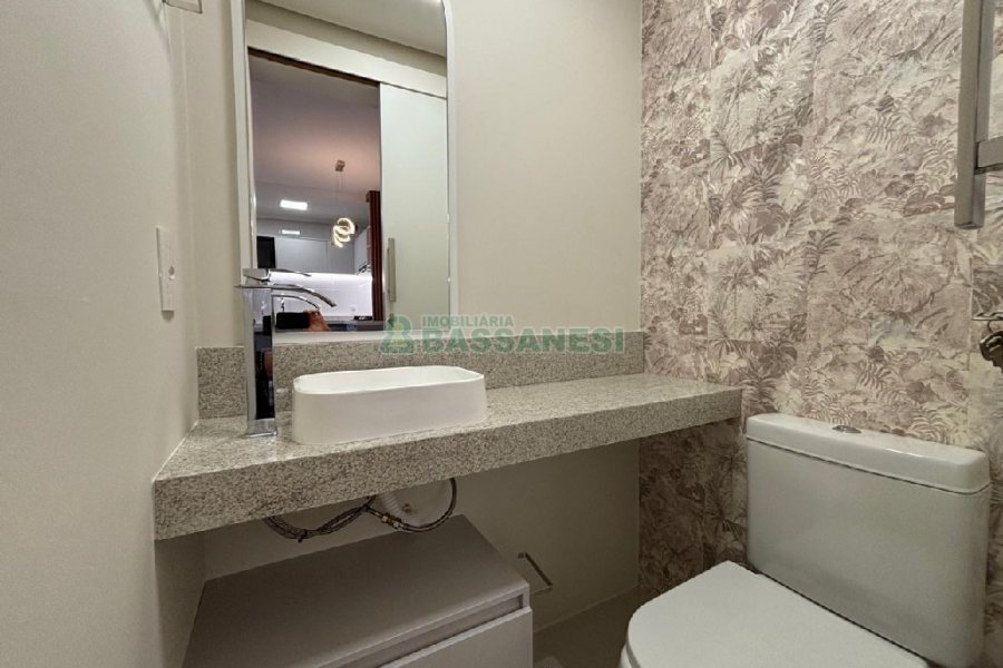 Apto Mobiliado com 52m², 1 dormitório, 1 vaga, no bairro Villagio Iguatemi em Caxias do Sul para Alugar