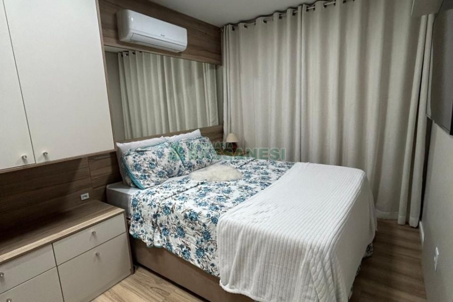 Apartamento com 54m², 2 dormitórios, 1 vaga, no bairro Desvio Rizzo em Caxias do Sul para Alugar