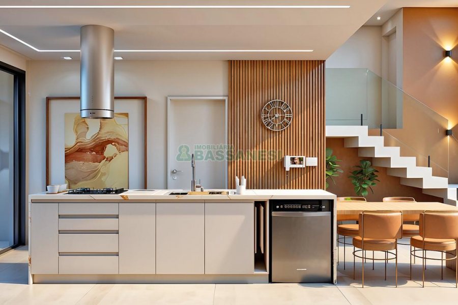 Casa com 249m², 3 dormitórios, 4 vagas, no bairro Colina Sorriso em Caxias do Sul para Comprar