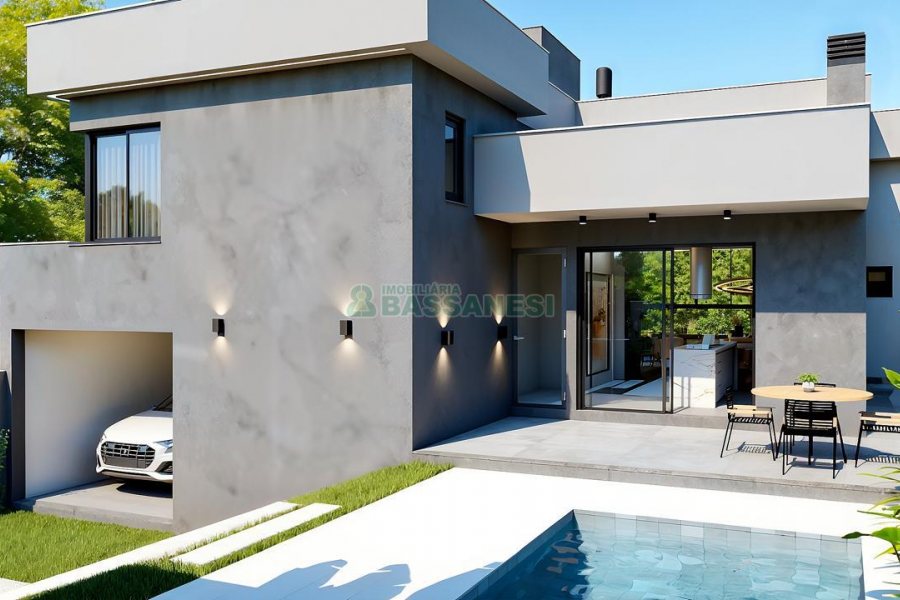 Casa com 249m², 3 dormitórios, 4 vagas, no bairro Colina Sorriso em Caxias do Sul para Comprar