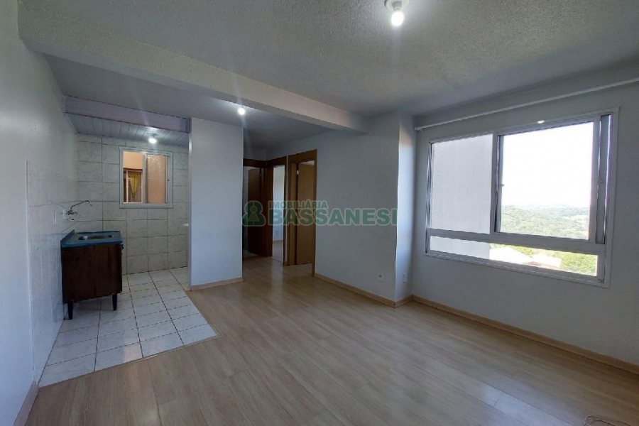 Apartamento com 60m², 2 dormitórios, 1 vaga, no bairro Nossa Senhora das Graças em Caxias do Sul para Alugar