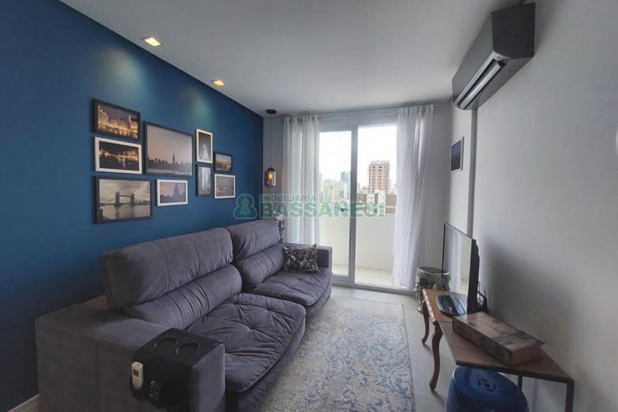 Apto Mobiliado com 60m², 1 dormitório, 1 vaga, no bairro Lourdes em Caxias do Sul para Alugar